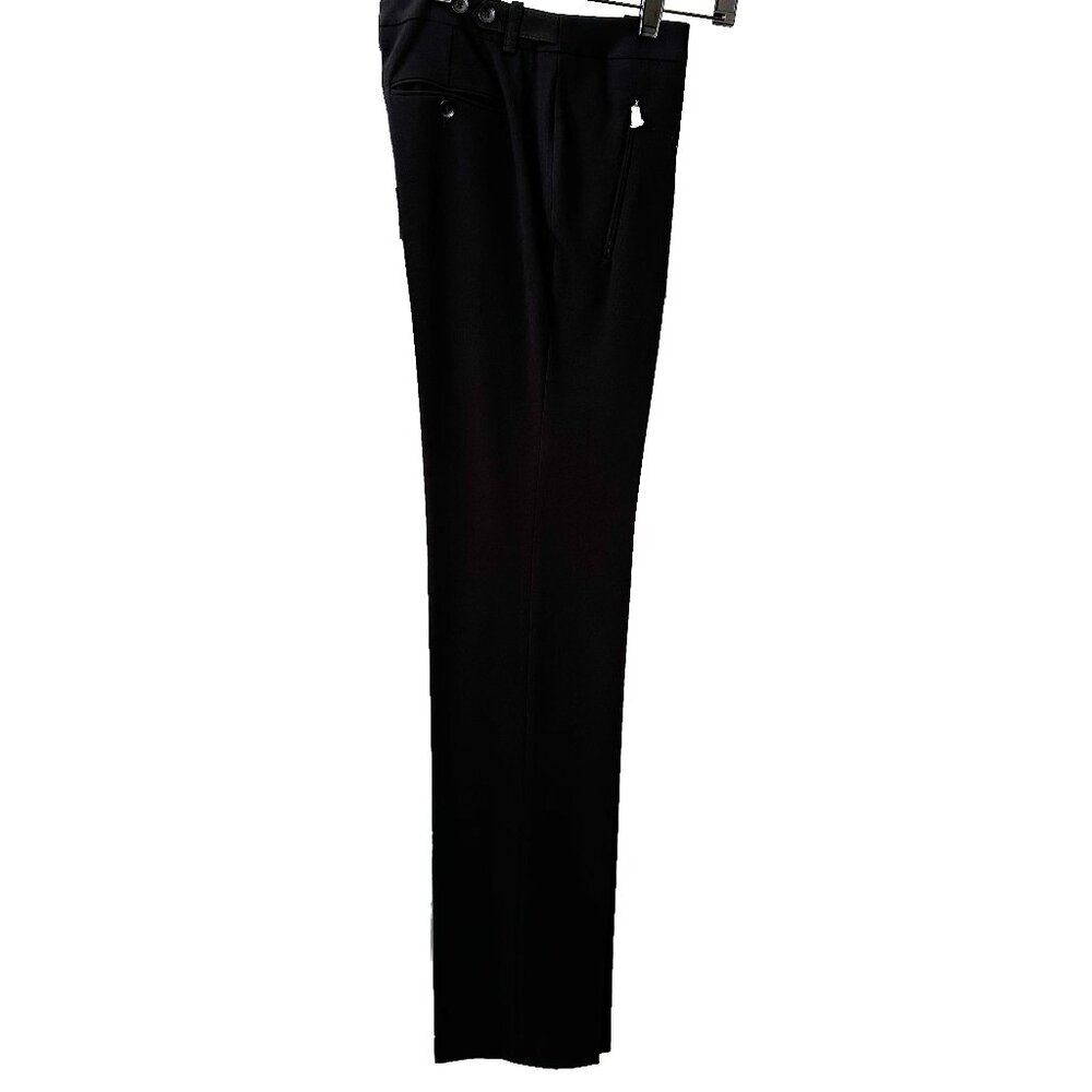 NWT BCBGMAXAZRIA Black Straight Leg Dress Pants - XS